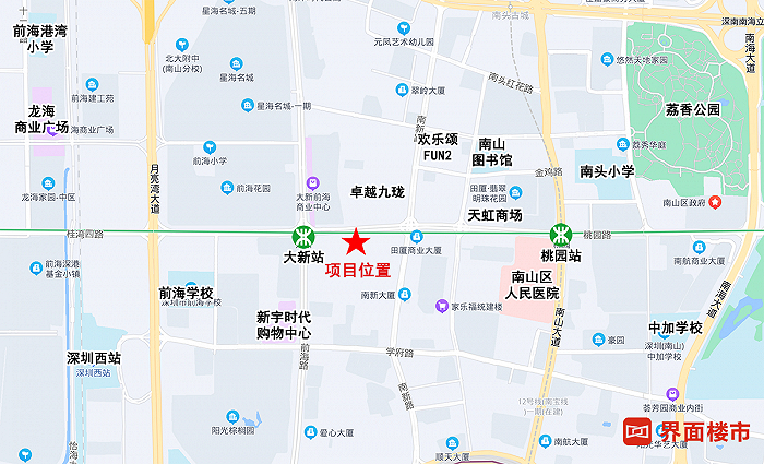 界面楼市制图