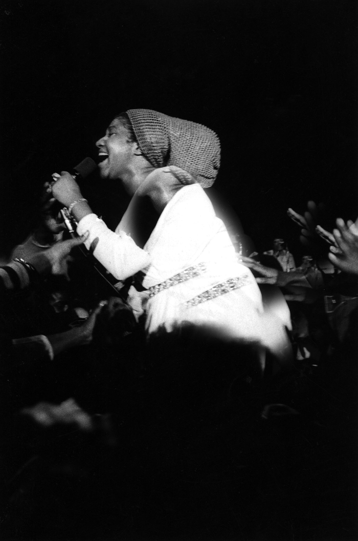 阿瑞莎·弗兰克林在菲尔莫尔大剧院。 视觉中国 资料图