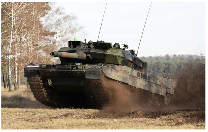 豹2 A7V 图源：Bundeswehr