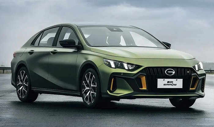 传祺影豹-哑光战机绿