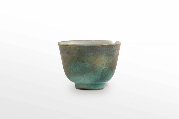 2018年出水的同治年制绿釉杯