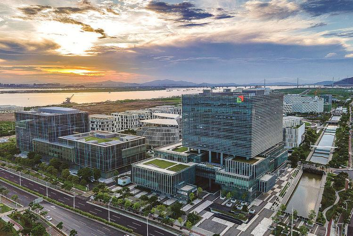 横琴粤澳合作中医药科技产业园已成为中医药国际化和产业化的一张新名片。图为产业园外观。横琴粤澳深度合作区管理委员会 供图