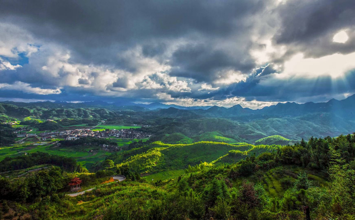 永泰庄寨地理环境&nbsp; 拍摄：张培奋