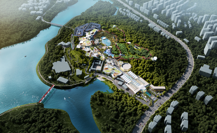 南湖乐园改造设计图。受访者供图