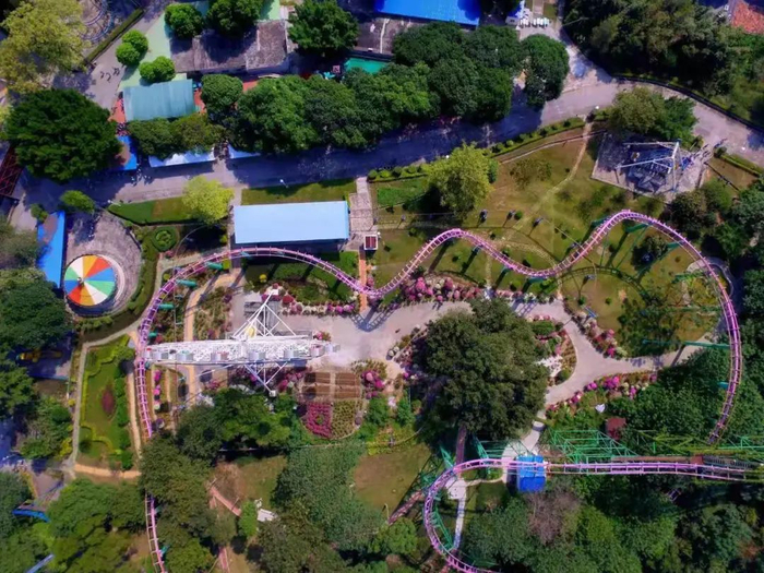 过山车已停止使用。受访者供图