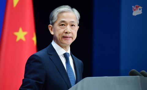 ▲外交部发言人汪文斌