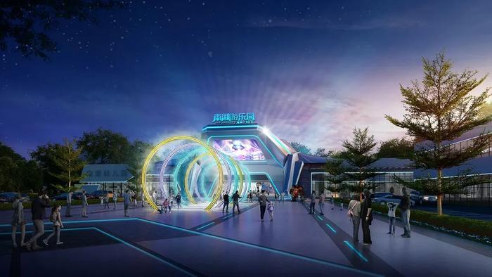 南湖乐园改造设计图。受访者供图