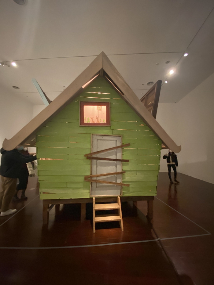 奈良美智《日惹迷你星屋》余德耀美术馆展览现场