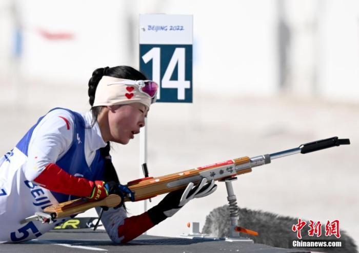 当日,北京2022年冬残奥会残奥冬季两项女子短距离