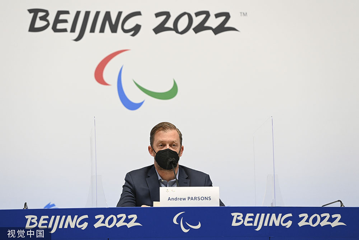 国际残奥委会主席安德鲁·帕森斯 视觉中国&nbsp; 图