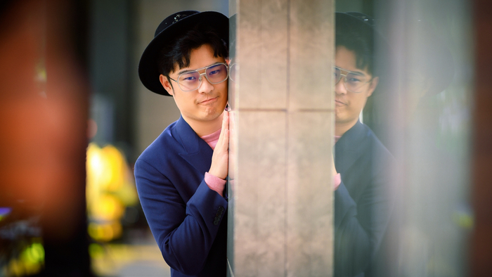 在陈赫看来，《盛装》中的鲁斌斌是个利己主义者。图片来自陈赫工作室