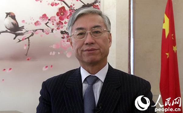 中国前驻韩国大使邱国洪。&nbsp; &nbsp;人民网 图