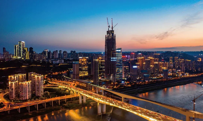 建筑产业现代化综合示范项目—陆海国际中心 市住房城乡建委供图