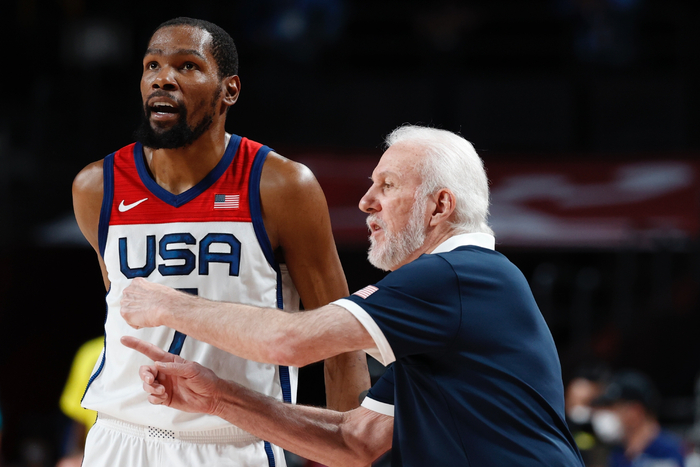 波波维奇带领美国男篮东京奥运会夺金。