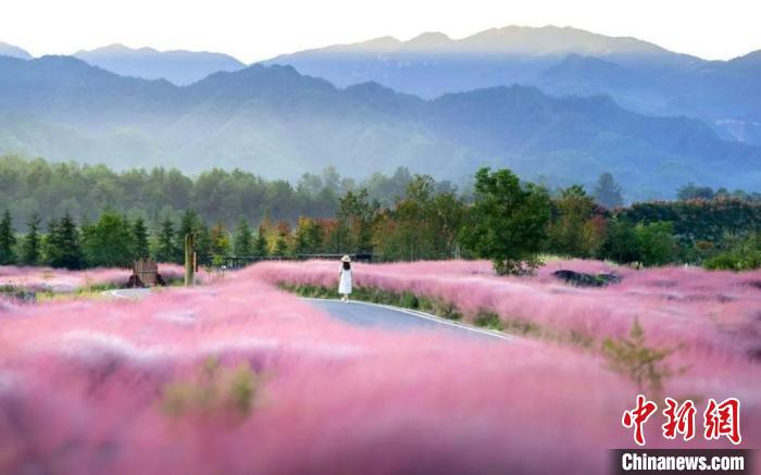 图为酉阳叠石花谷景区风景美如画。　张坤琨 摄