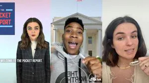 部分与会“大V”发视频介绍白宫会议