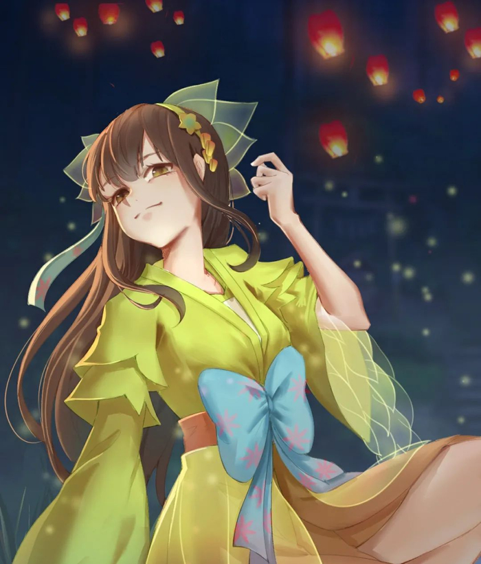 娜可露露晚萤壁纸精选67好好看看这夜景吧王者荣耀