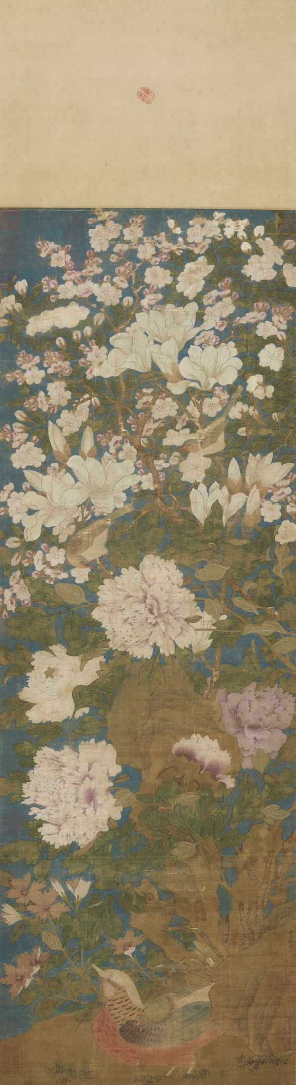 （传）五代南唐 徐熙 《玉堂富贵图》轴 台北故宫博物院藏