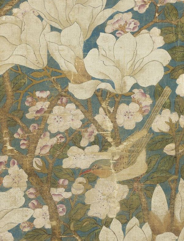 （传）五代南唐 徐熙 《玉堂富贵图》轴 台北故宫博物院藏