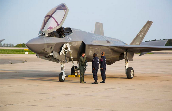 柏林航展上的F-35
