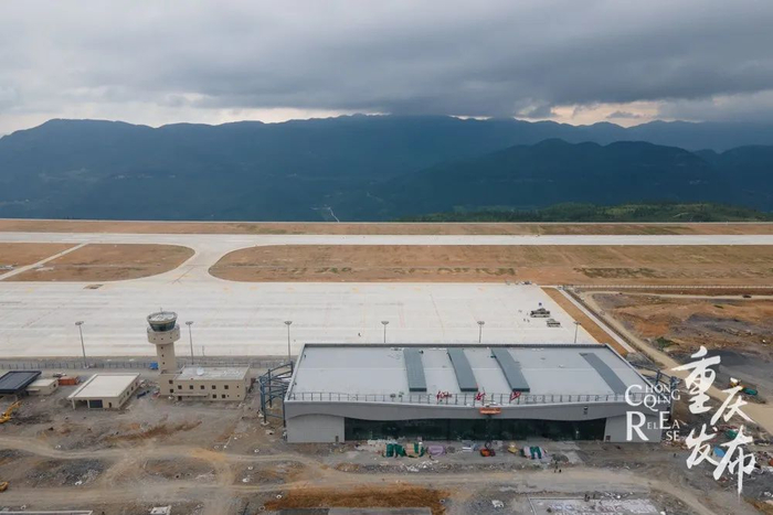 重庆仙女山机场航站楼（资料图） 邹乐 摄