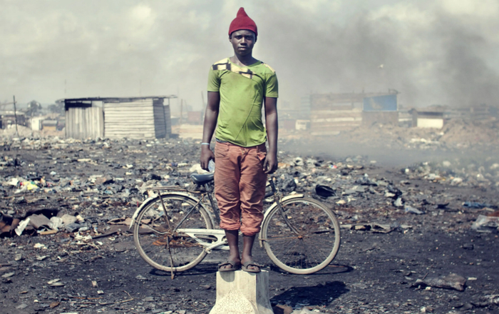 ▲位于非洲加纳的全球最大电子垃圾场，每年有超过500万吨各类废弃电子产品 （图片来源/视觉中国）