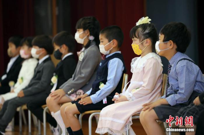资料图：日本小学生。