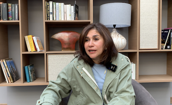 世界粮食计划署高级官员Abeer Etefa。摄 | 王磬