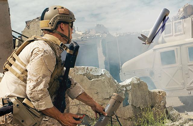 “弹簧刀”无人机示意图（图自美国《防务新闻》网站） 