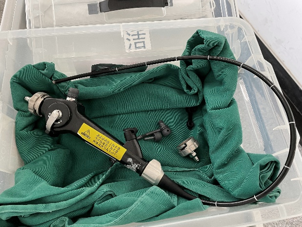       图一：支气管镜图     