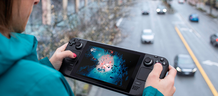 Steam Deck官网宣传图