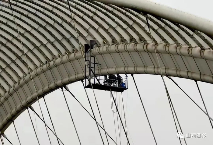 ▲南中环桥修复现场