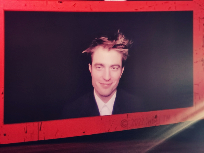 罗伯特·帕丁森“现身”中国首映礼。澎湃新闻记者 王诤 图