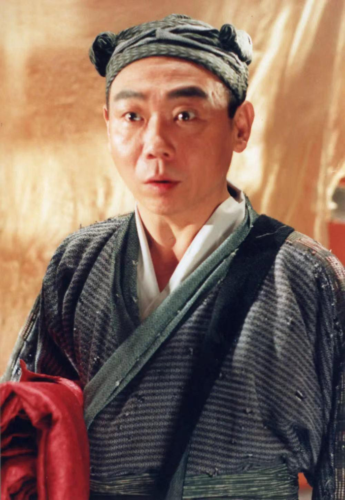 顾宝明老师饰演《暗恋桃花源》“袁老板”，1992年，蔡正泰摄，上剧场供图