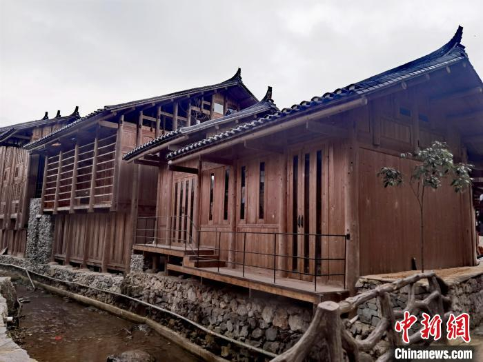 黄岗村公共交流空间的外形。　周燕玲 摄