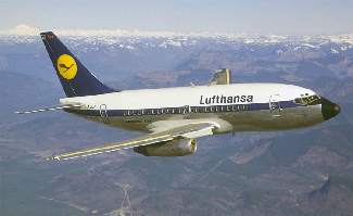 汉莎航空B737-100 资料图