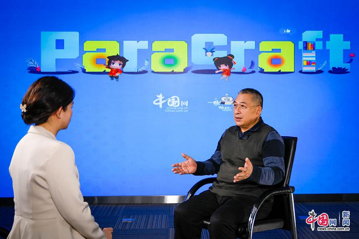 访谈现场。中国网记者 吴闻达 摄