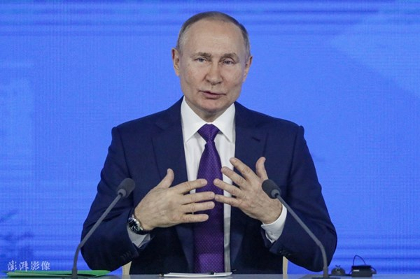 资料图：俄罗斯总统普京。