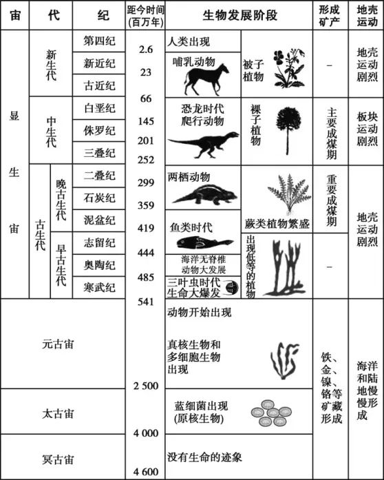 为什么说地质年代划分是冷知识中的热门考点