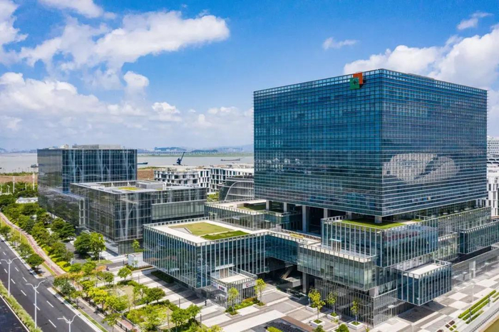 粤澳合作中医药科技产业园。（珠海传媒集团记者 李建束 摄）