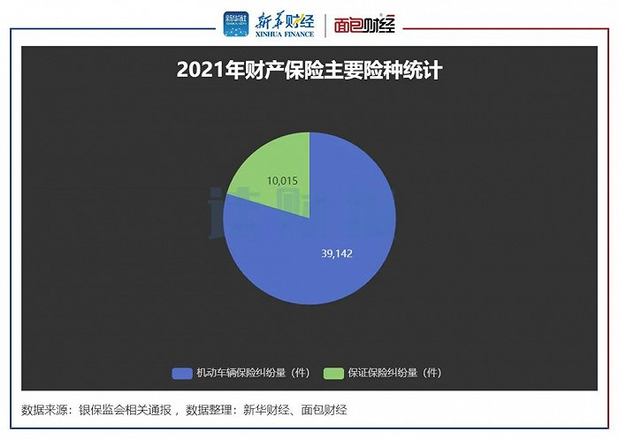 图9：2021年财产保险主要险种统计