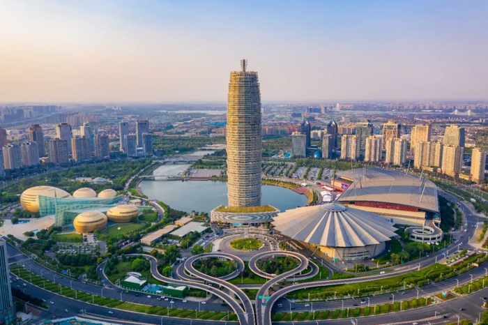 河南郑州郑东新区。本文图片&nbsp;中国新闻周刊