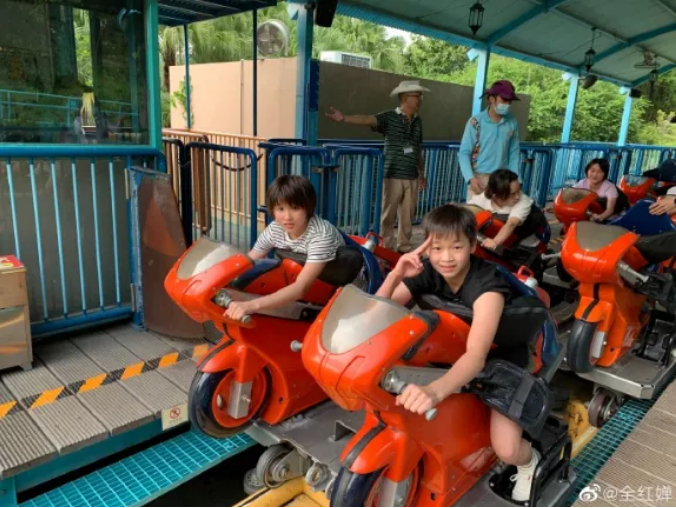 图片来源：全红婵个人社交媒体。