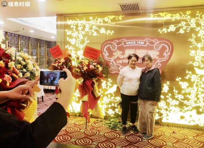 大同酒家体育中心店昨日正式开业，不少老顾客特意来打卡。信息时报记者 郭柯堂 摄