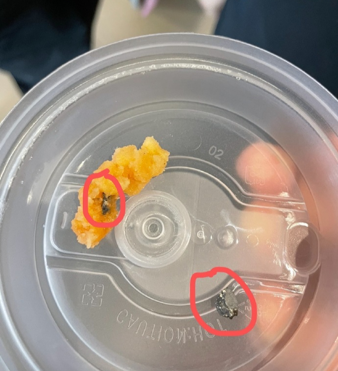 汉堡王薯条中吃出异物