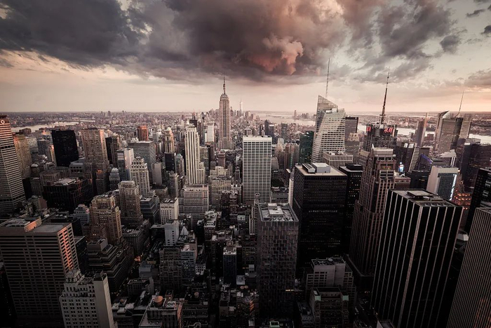 资料图：美国曼哈顿 图/视觉中国