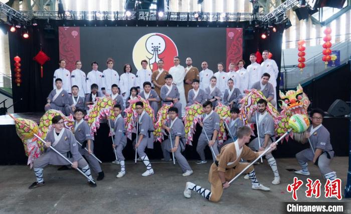 展示中国功夫 张忠武供图