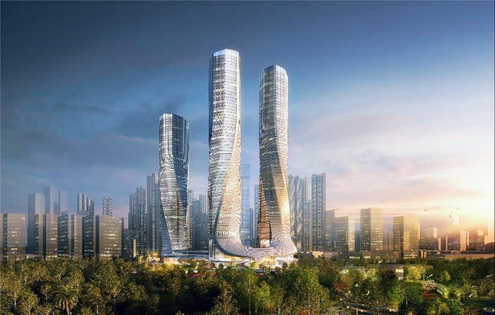 白石洲旧改效果图