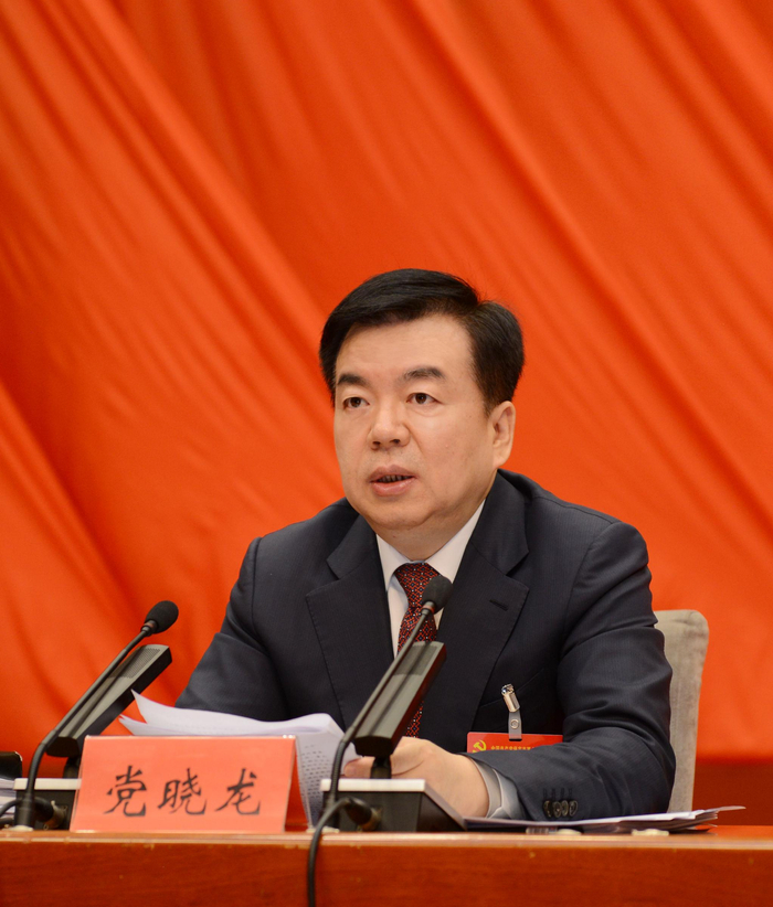 保定市委书记党晓龙。资料图片/受访者供图