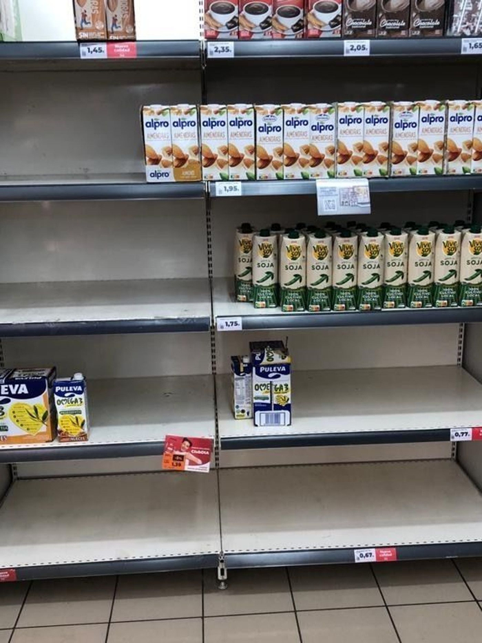 尽管限购，德国还是出现了货物短缺的现象 &nbsp;图源：Getty Images